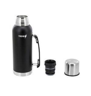TERMO MATERO TRENDY INOX PICO CEBADOR 1000 ML COD 16315 NEGRO - Imagen 3
