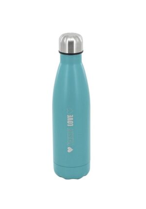 BOTELLA TERMICA TRENDY 500 ML TAPA ROSCA COD 18397 AQUA