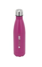 BOTELLA TERMICA TRENDY 500 ML TAPA ROSCA COD 18397 FUCSIA
