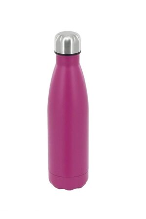 BOTELLA TERMICA TRENDY 500 ML TAPA ROSCA COD 18397 FUCSIA - Imagen 3