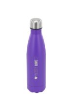 BOTELLA TERMICA TRENDY 500 ML TAPA ROSCA COD 18397 VIOLETA