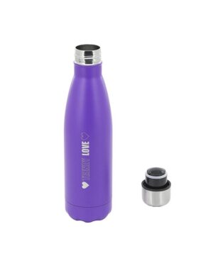 BOTELLA TERMICA TRENDY 500 ML TAPA ROSCA COD 18397 VIOLETA - Imagen 2