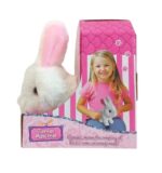 PELUCHE CONEJO COPITO CON MOVIMIENTO COD 8067 BLANCO
