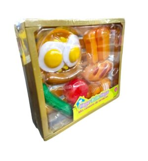 SET JUEGO COMIDA EN BANDEJA PIEZAS CON ABROJO VR1 7477 MODELO 01 - Imagen 2