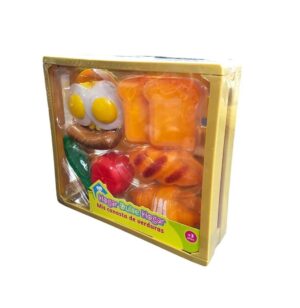 SET JUEGO COMIDA EN BANDEJA PIEZAS CON ABROJO VR1 7477 MODELO 01 - Imagen 3