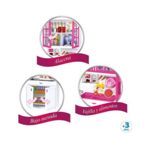 JUEGO BACHA DE COCINA EL MUNDO DE PALOMA COD 6574 - Imagen 3
