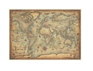 PUZZLE EDUCA X 3000 MAPA MUNDI COD 19567 - Imagen 2