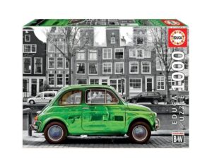 PUZZLE EDUCA X 1000 COCHE EN AMSTERDAN COD 18000