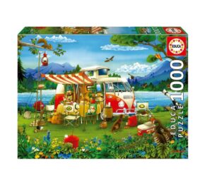 PUZZLE EDUCA X 1000 VACACIONES EN EL CAMPO COD 19922