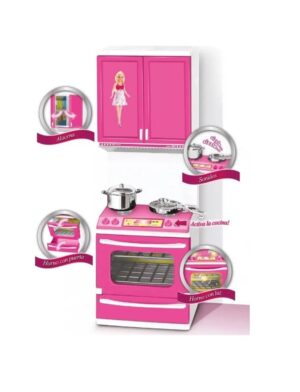 JUEGO COCINA CON HORNO EL MUNDO DE PALOMA COD 6576 - Imagen 2
