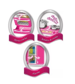 JUEGO COCINA CON HORNO EL MUNDO DE PALOMA COD 6576 - Imagen 4