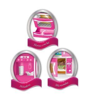 JUEGO DE COCINA COMPLETA EL MUNDO DE PALOMA COD 6572 - Imagen 4