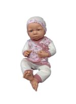 BEBE RECIEN NACIDO GOMA SUEÑOS DE BEBE 35 CM COD 3080B ALMA 2