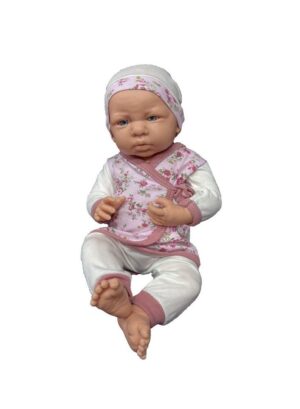 BEBE RECIEN NACIDO GOMA SUEÑOS DE BEBE 35 CM COD 3080B ALMA 2