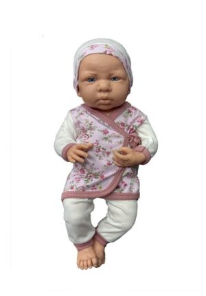 BEBE RECIEN NACIDO GOMA SUEÑOS DE BEBE 35 CM COD 3080B ALMA 2 - Imagen 2