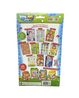 JUEGO DIDACTICO IMANES JUEGAR APRENDIENDO A VESTIR  COD 063 - Imagen 2