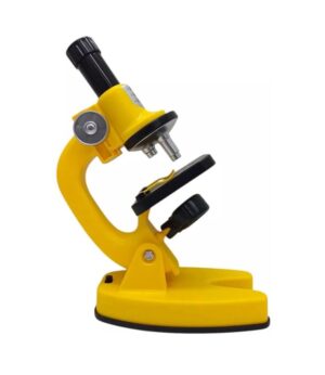 MICROSCOPIO CON LUZ CIENCIA KIDS EL DUENDE AZUL COD 7942 AMARILLO - Imagen 2