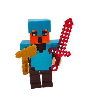 MUÑECO CON ACCESORIOS MY WORD CRAFT BLISTER COD 2600 MOD 2 - Imagen 3