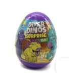 DINOSAURIO DIVER SURPRISE HUEVO CON SORPRESAS COD DIV122 VIOLE