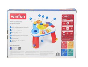 MESA DE ACTIVIDADES DIDACTICA MUSICAL ENCASTRE WINFUN COD 0812 - Imagen 6