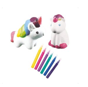 JULIANA UNICORNS SQUISHIES CREARTE COLOREA Y APRIETA COD JUL122 - Imagen 2