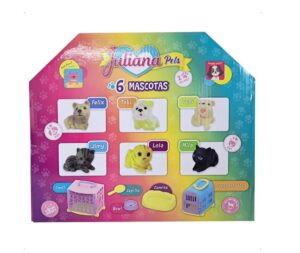 JULIANA PETS SET MASCOTAS X 6 CON ACCESORIOS COD JUL112 - Imagen 3