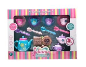 JULIANA MI PRIMER JUEGO DE TE 19 PZS SWEET HOME COD JUL059
