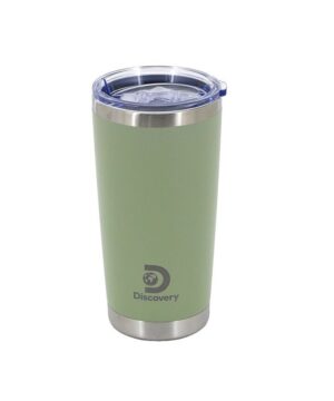 VASO TERMICO DISCOVERY ACERO INOX CON TAPA 600ML COD 18494 V