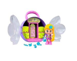 PINYPON TALES MUÑECA PRINCESA DE CUENTOS VALIJA COD 82000 RAPUNZEL - Imagen 2