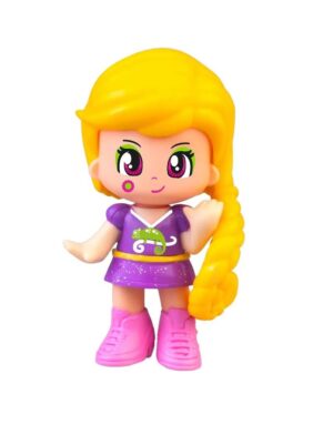 PINYPON TALES MUÑECA PRINCESA DE CUENTOS VALIJA COD 82000 RAPUNZEL - Imagen 3