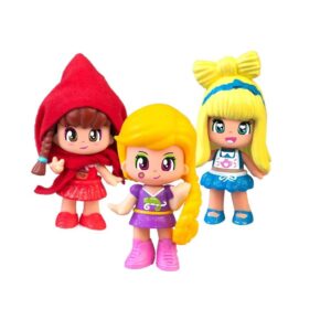PINYPON TALES MUÑECA PRINCESA DE CUENTOS VALIJA COD 82000 RAPUNZEL - Imagen 4