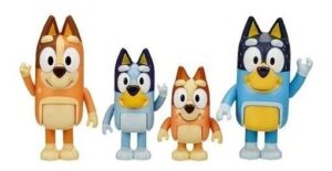 SET BLUEY FIGURAS ARTICULADAS X 4 BLUEY FAMILIA COD 17653 - Imagen 2