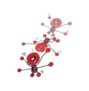 SPIDERMAN MUÑECO TREPADOR MARVEL JUMBO WALL WALKER COD 6812 - Imagen 4