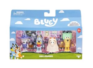 SET BLUEY FIGURAS ARTICULADAS X 4 HALLOWEEN COD 17653