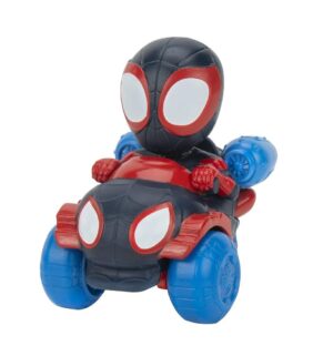 SPIDEY AMAZING FRIENDS MINI VEHICULO CON FIGURA COD 0087 MORALES - Imagen 2