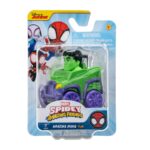 SPIDEY AMAZING FRIENDS MINI VEHICULO CON FIGURA COD 0087 HULK