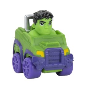 SPIDEY AMAZING FRIENDS MINI VEHICULO CON FIGURA COD 0087 HULK - Imagen 2