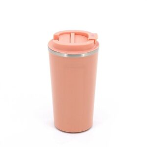 VASO TERMICO DISCOERY 500 ML CON TAPA ACERO INOX COD 18493 ROSA - Imagen 4