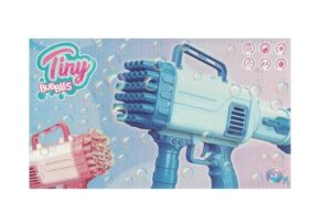 BURBUJERO TINY A PILA BURBUJAS DIVERTIDAS  COD 55050 AZUL