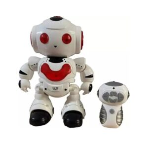 ROBOT BAILARIN RADIO CONTROL CON LUZ Y SONIDO COD 55623 ROJO - Imagen 2