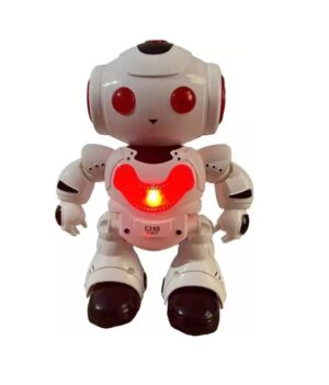 ROBOT BAILARIN RADIO CONTROL CON LUZ Y SONIDO COD 55623 ROJO - Imagen 3