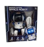 ROBOT ESPACIAL RADIO CONTROL BAILA CAMINA LUZ SONIDO COD 55625