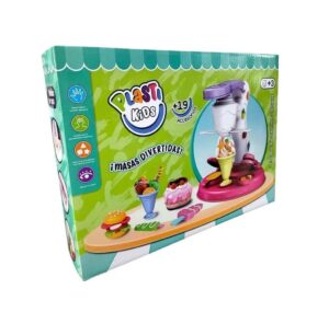 MASA PLASTI KIDS MAQUINA DE HELADOS CON ACCESORIOS COD 53454 - Imagen 2