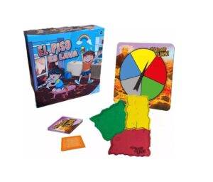 JUEGO DE MESA EL PISO ES LAVA KIDS CLUB COD 55280 - Imagen 4
