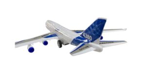 AVION DE PASAJEROS AIRBUS A380 CON LUZ Y SONIDO 40 CM COD 55778 - Imagen 4