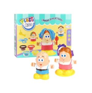 MASA PLASTI KIDS PELUQUERO DIVERTIDO COD 55148 - Imagen 3