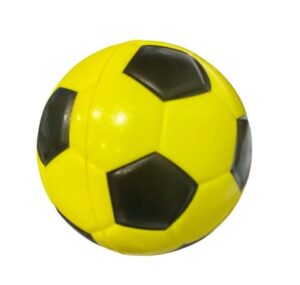 PELOTA ANTIESTRES FUN PLAY SURTIDOS  COD 55249 AMARILLO