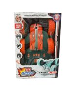 AUTO RADIO CONTROL TWISTER GIRO 360 CARGA USB COD 55098 NARANJA