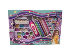TINY SET TRENSADOR APLICADOR DE TRENSAS CREA TU ESTILO COD 55261