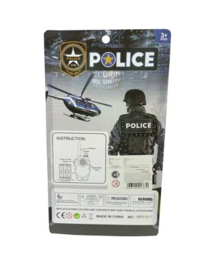 WLKIE TALKIE POLICIA INTERCOMUNICADOR INFANTIL COD 55659 - Imagen 4